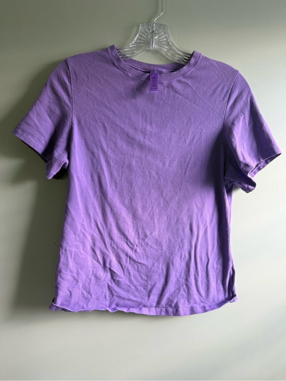 SKIMS Purple Tee